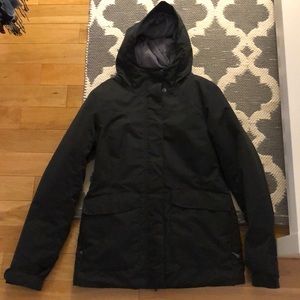 Firefly matte black waterproof snow/ski jacket